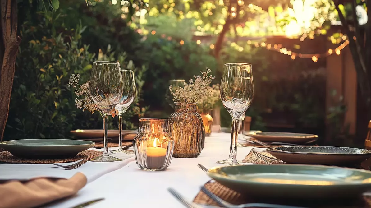 Tama - Festlich gedeckter Tisch mit elegantem Geschirr